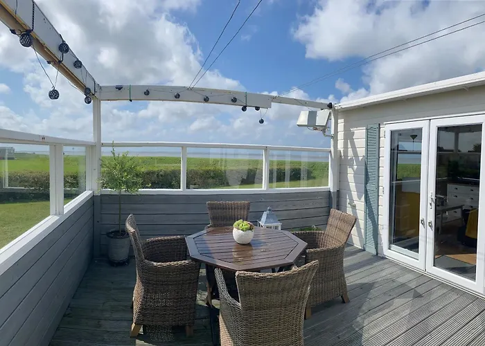 Дом отдыха Traumblick Nr 3 Aufs Wattenmeer Blick Bis Nach Texel